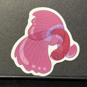 BETA FISH STICKER